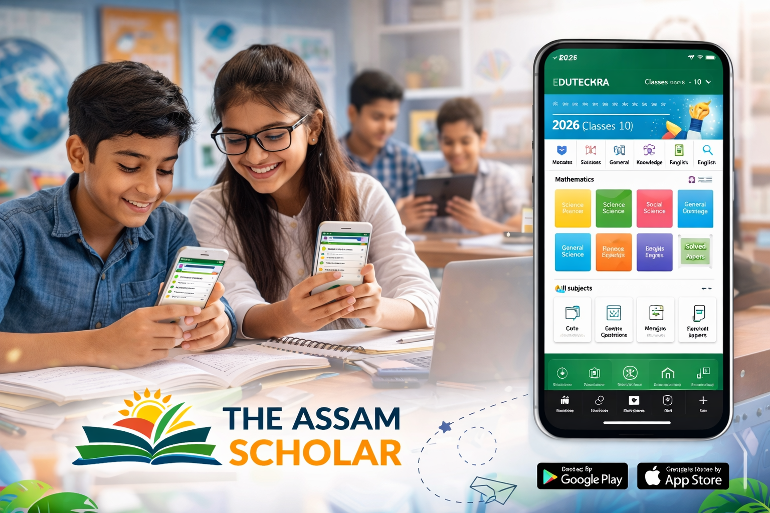 The Assam Scholar free education platform