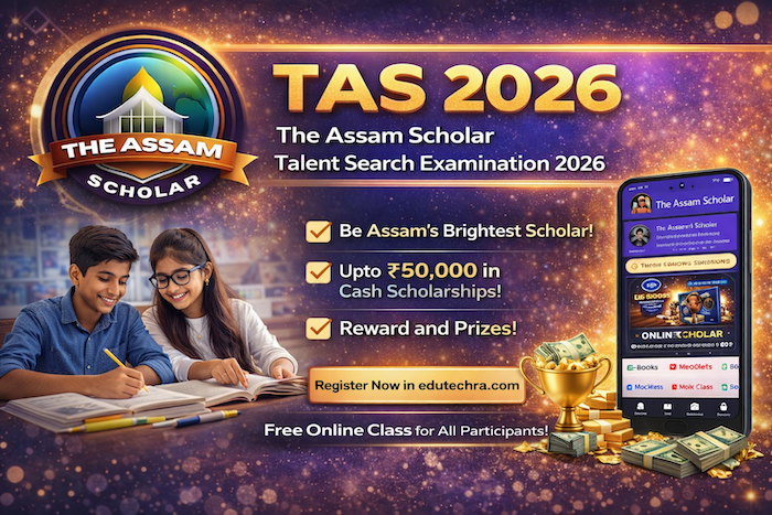 TAS 2026 online talent search examination